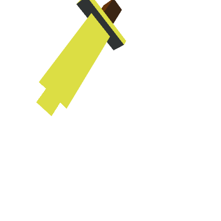 Sword, voxel model preview