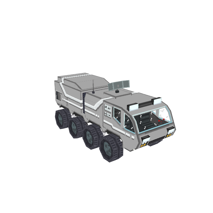 Lunar Rover, voxel model preview
