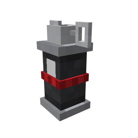 Flashbang, voxel model preview