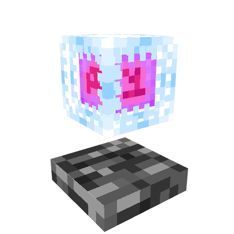 Small End Crystal, voxel model preview