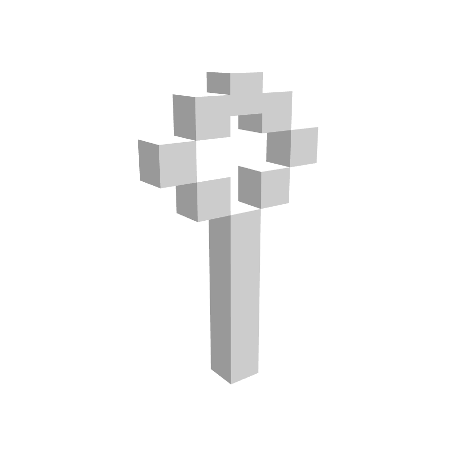 Baloon machine, voxel model preview