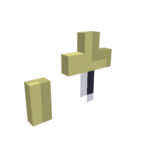 Kogatane, voxel model preview