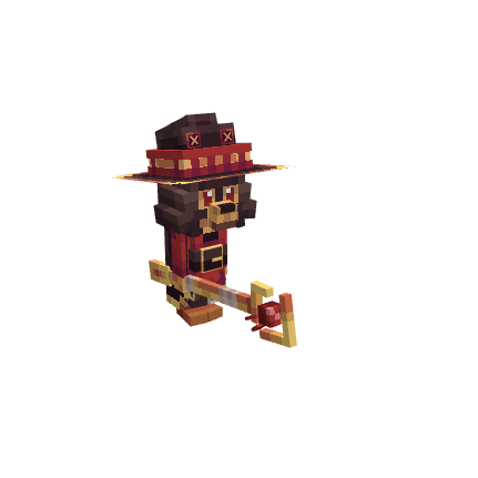 Megumin | Commision，体素模型预览