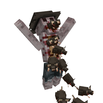 The Rat Man, voxel model preview