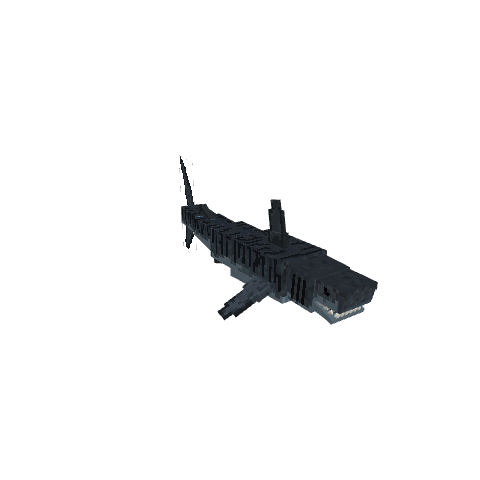 Tiger Shark，体素模型预览