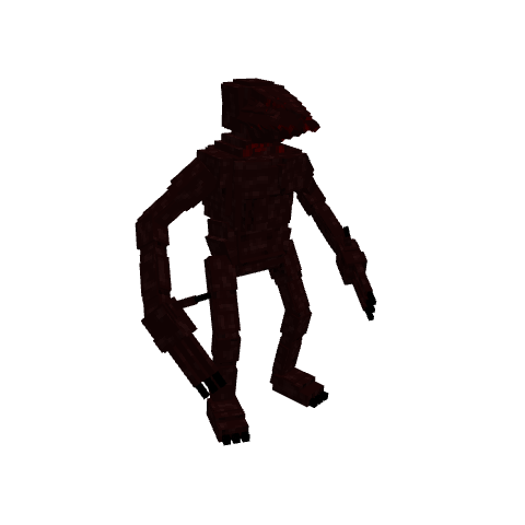 Demogorgon, voxel model preview