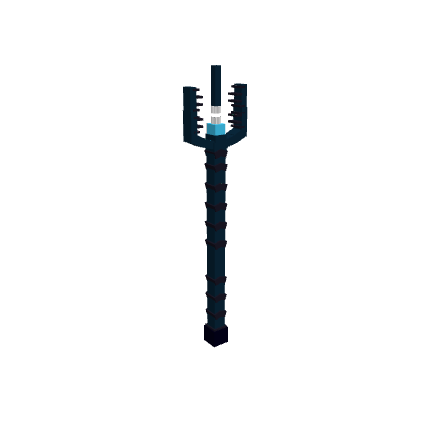 Varuna's Trident, voxel model preview