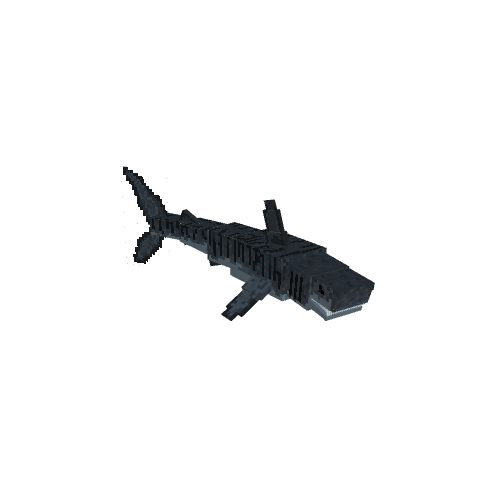 Tiger Shark，体素模型预览