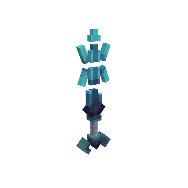 Rocky Sword, voxel model preview