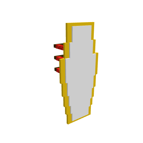 energy shield, voxel model preview