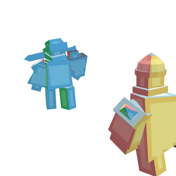 Armour, voxel model preview