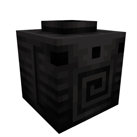 Ancient Storage Pot (Tadpole), voxel model preview