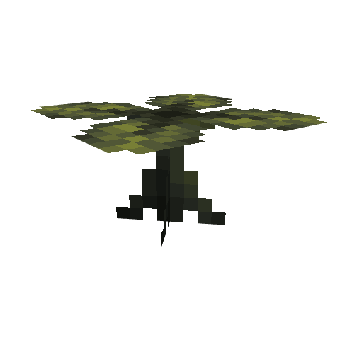 Elder Clover, voxel model preview