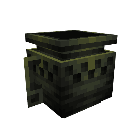 Soggy Sanctuary Urn, voxel model preview