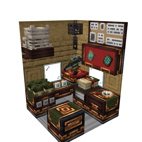 Researchers Room, voxel model preview