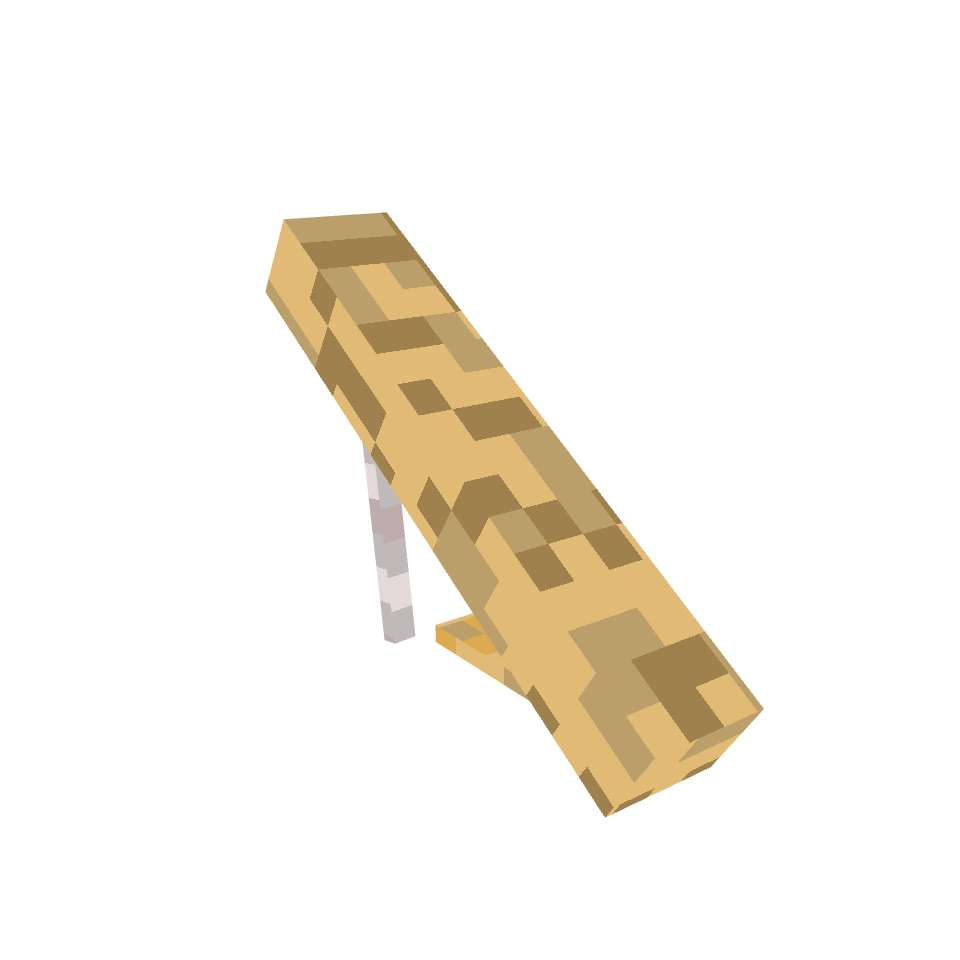 Ramp/Motercycle Ramp, voxel model preview