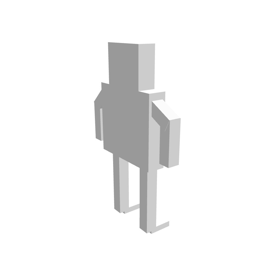 The..., voxel model preview
