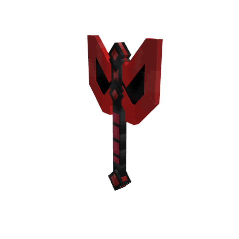 ОГНЕНЫЙ МЕЧ, voxel model preview