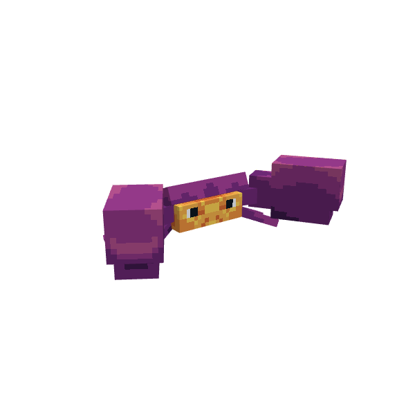 Crab, voxel model preview