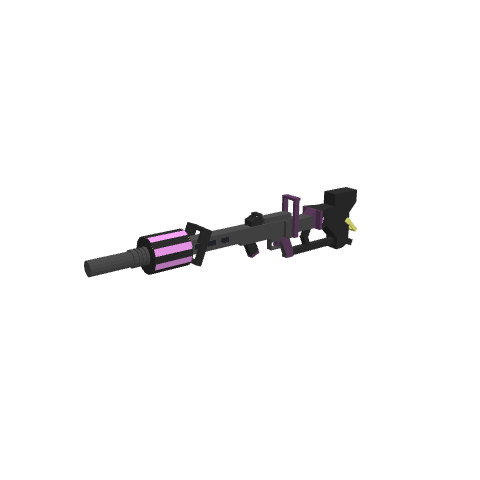 The End: Destroyer, voxel model preview
