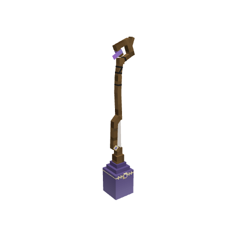 Dread Comet, voxel model preview