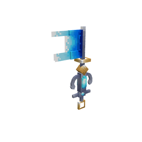 Sea Key, voxel model preview