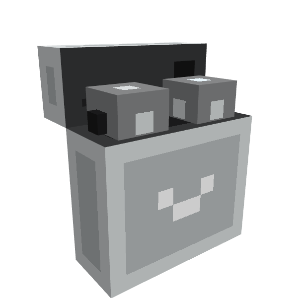 Ear Pod, voxel model preview