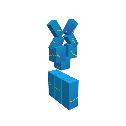 The Breezago, voxel model preview