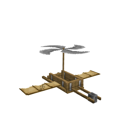 Gyrodyne, voxel model preview