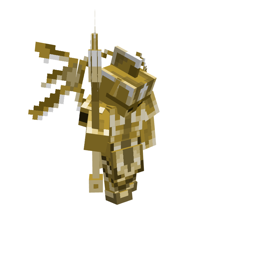 Visage Of War, voxel model preview