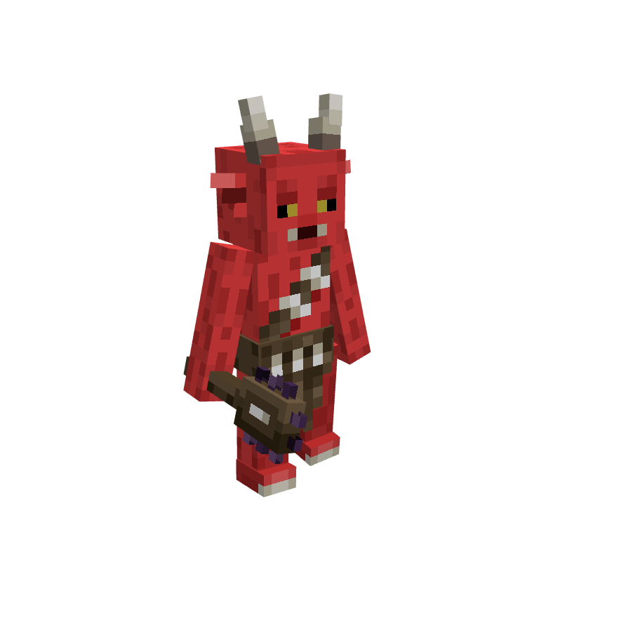 Diablolike Fallen, voxel model preview