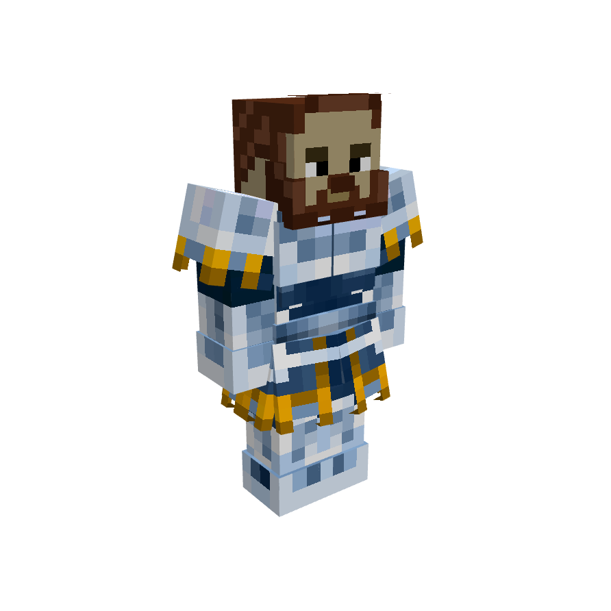 Templar, voxel model preview
