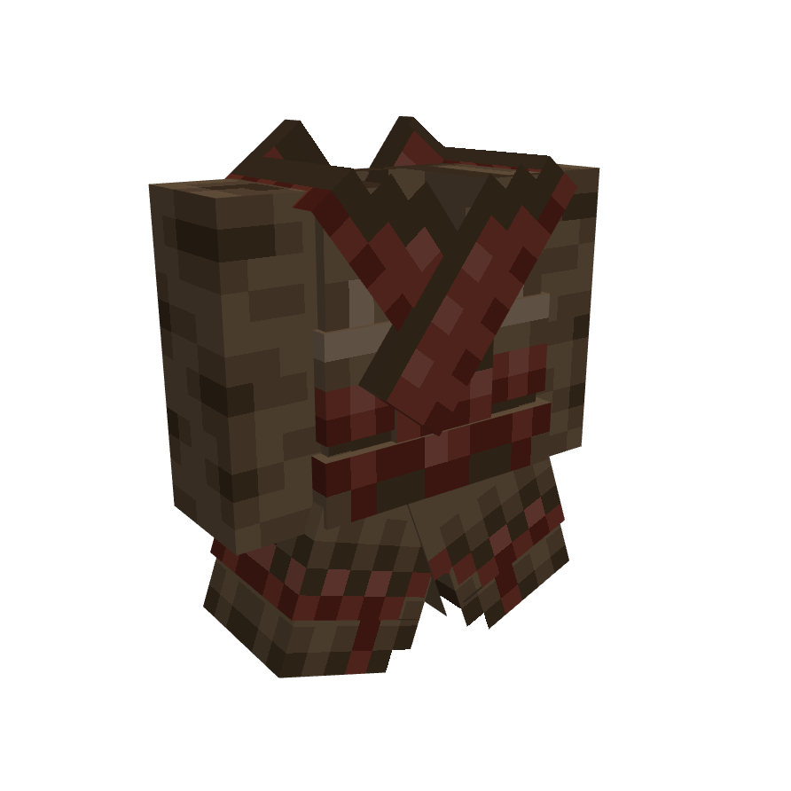 Foxshade Tunic, voxel model preview