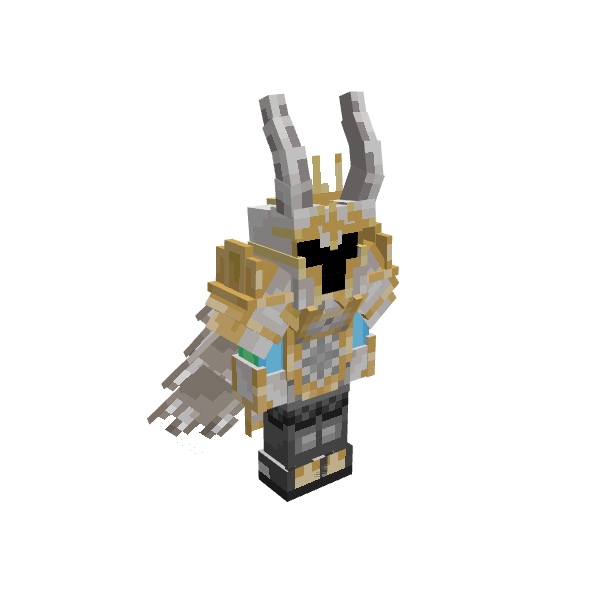 Heavenly Mantle, voxel model preview