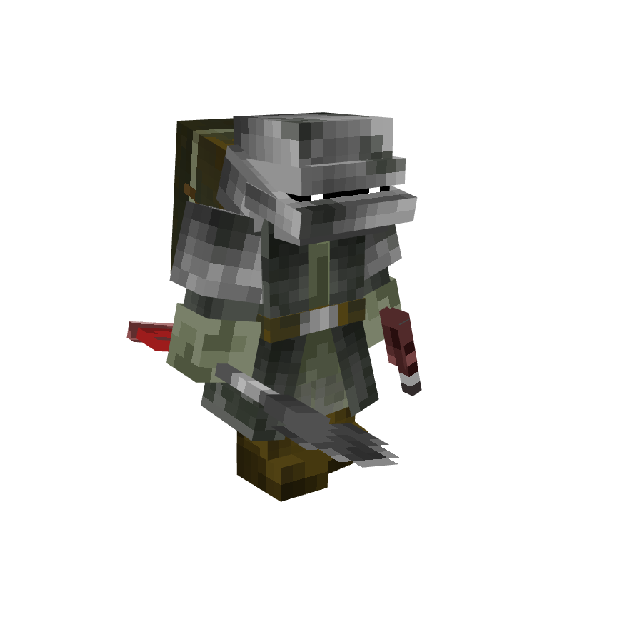 Undertaker, voxel model preview