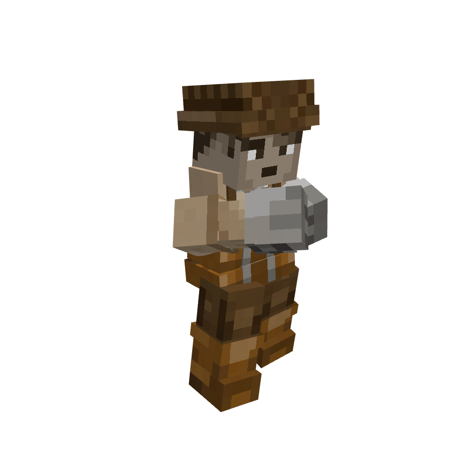 Ruffian Brawler, voxel model preview