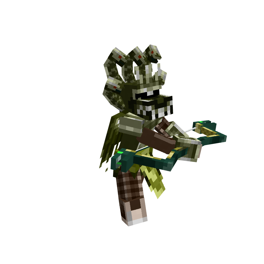 Hydra Guardian, voxel model preview