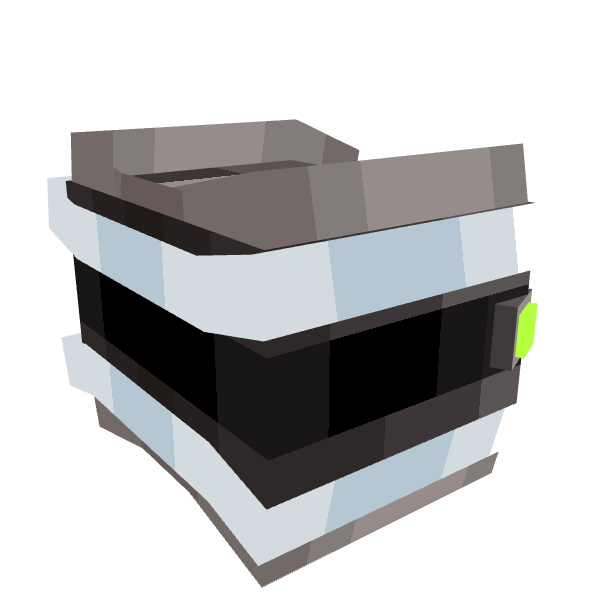 Prototype Omnitrix, voxel model preview