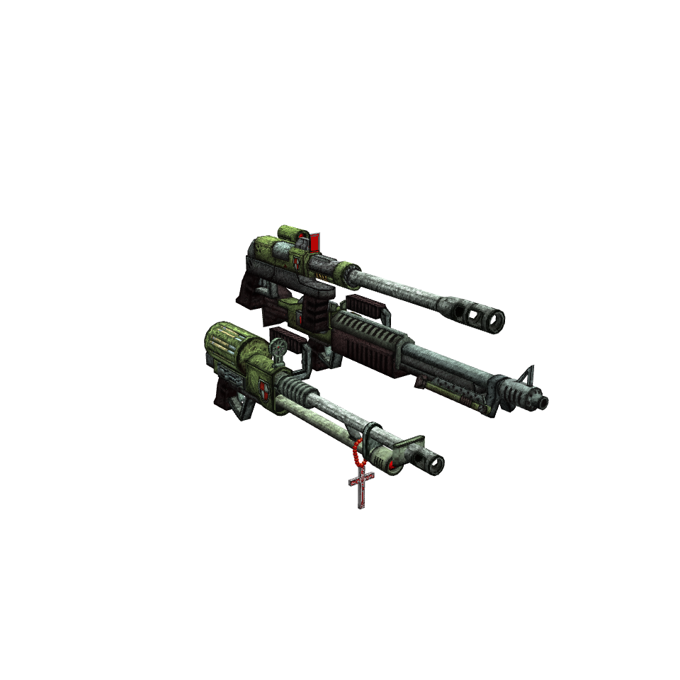 Ravager Extra Weapons, voxel model preview