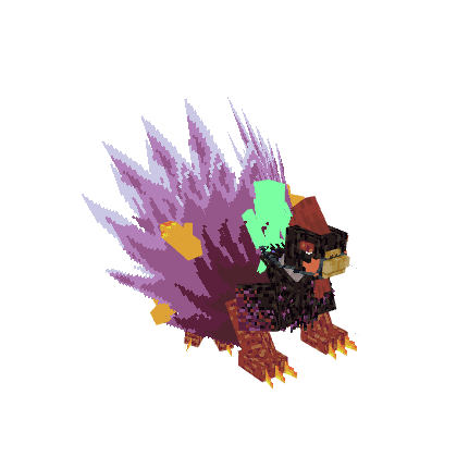 Pollotay, voxel model preview