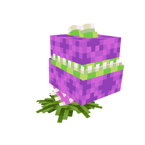 PVZ Chomper, voxel model preview