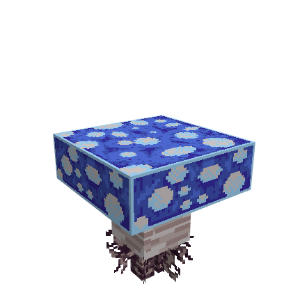 Blueshroom, voxel model preview