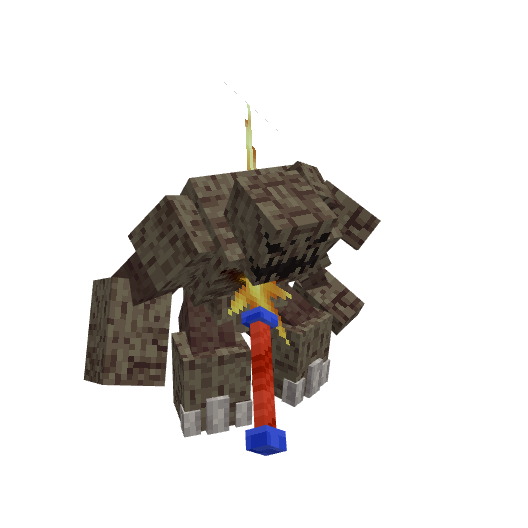 Dirterra, voxel model preview