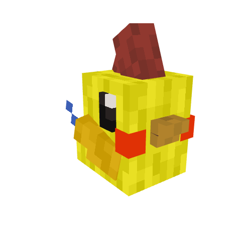 Chirpen, voxel model preview
