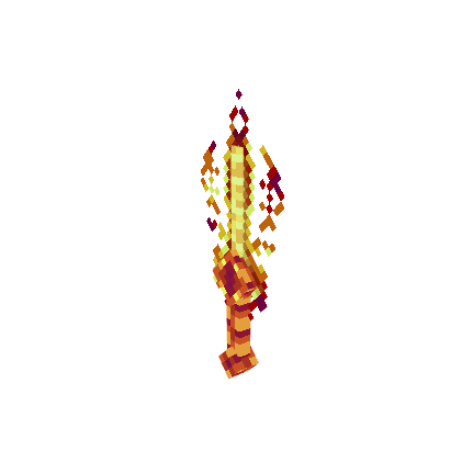 Igniss word, voxel model preview