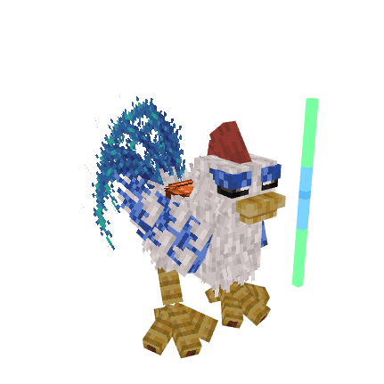 Chicko, voxel model preview