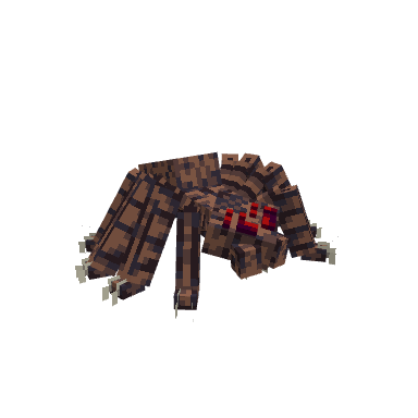 Spider, voxel model preview
