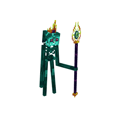Ender skeleton, voxel model preview