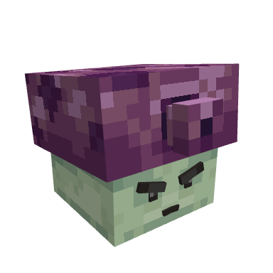Fumeshroom, voxel model preview