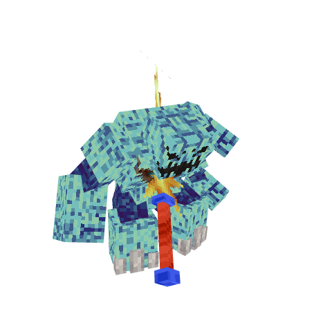 Dirterra, voxel model preview